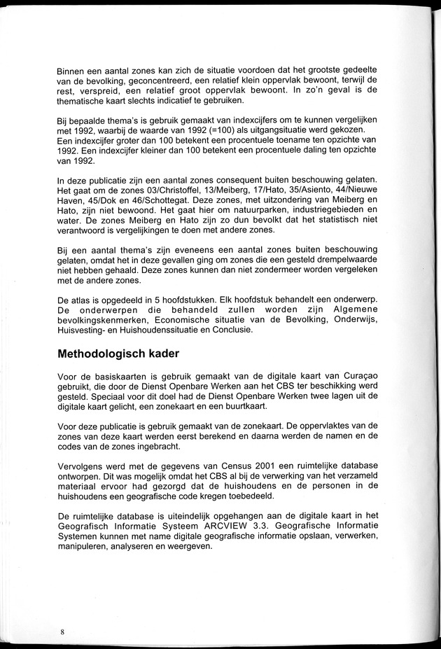 Censusatlas 2001, Curaҫao, Netherlands Antilles - Page 8
