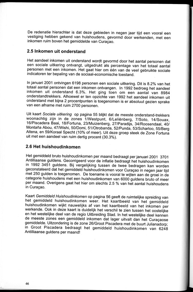 Censusatlas 2001, Curaҫao, Netherlands Antilles - Page 46