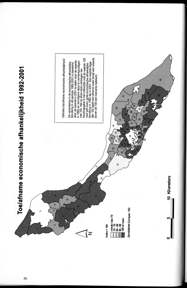 Censusatlas 2001, Curaҫao, Netherlands Antilles - Page 50