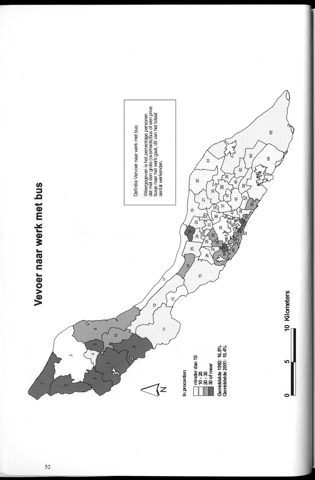 Censusatlas 2001, Curaҫao, Netherlands Antilles - Page 52