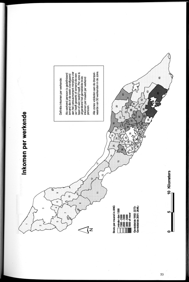 Censusatlas 2001, Curaҫao, Netherlands Antilles - Page 53