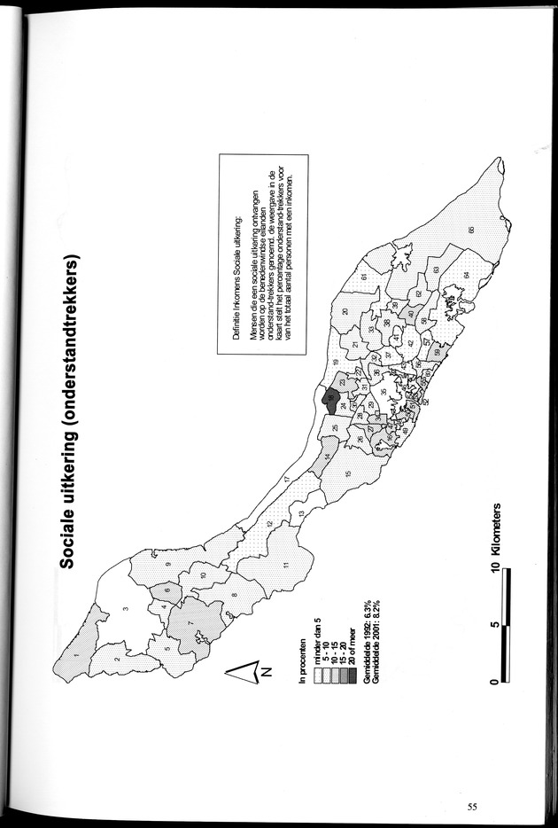 Censusatlas 2001, Curaҫao, Netherlands Antilles - Page 55