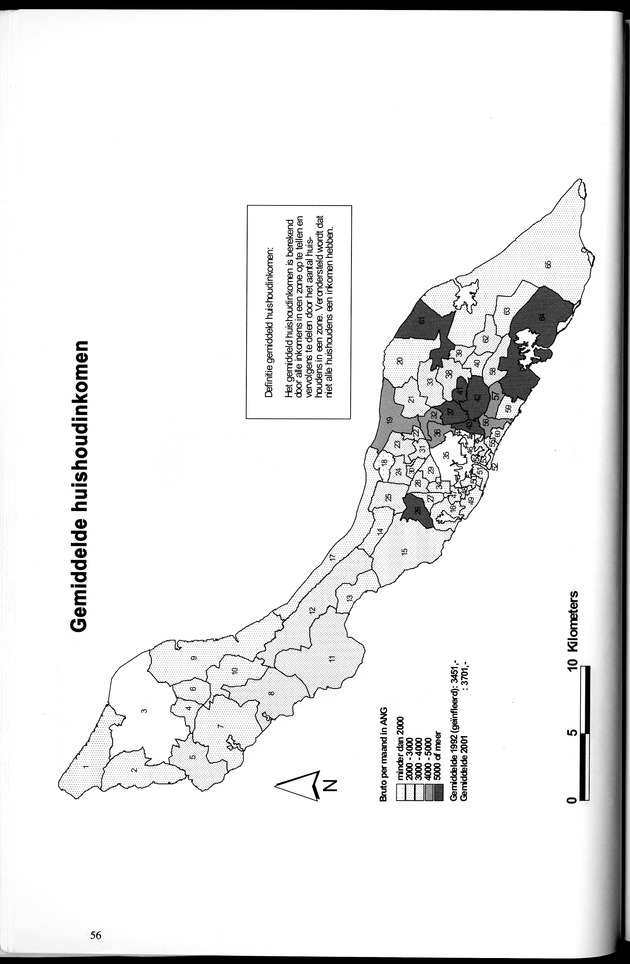 Censusatlas 2001, Curaҫao, Netherlands Antilles - Page 56