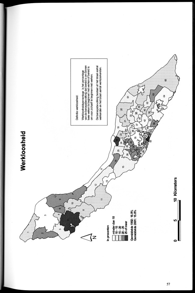 Censusatlas 2001, Curaҫao, Netherlands Antilles - Page 57