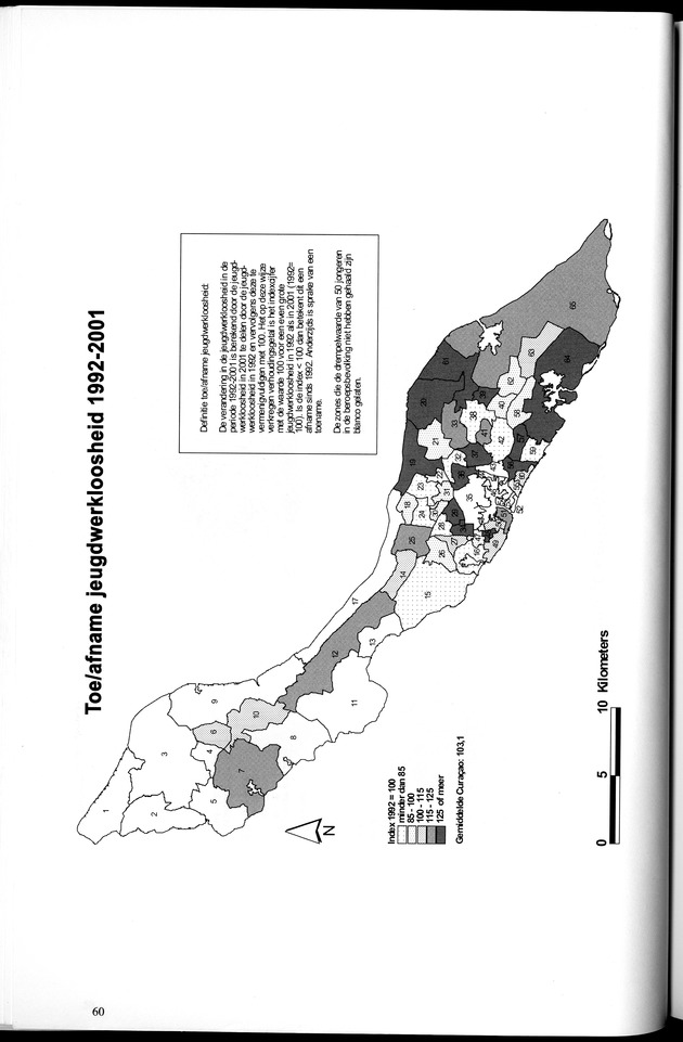 Censusatlas 2001, Curaҫao, Netherlands Antilles - Page 60