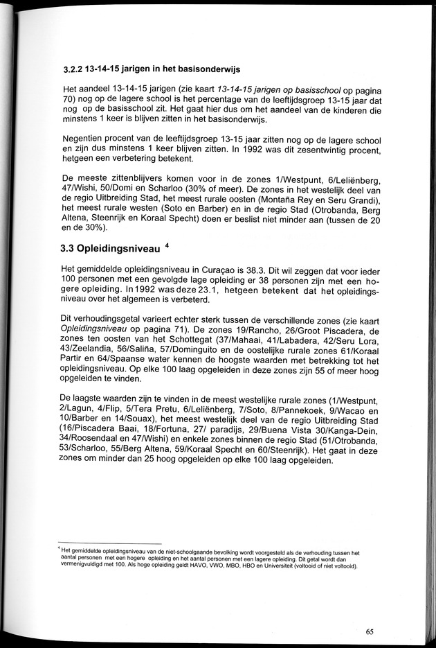 Censusatlas 2001, Curaҫao, Netherlands Antilles - Page 65