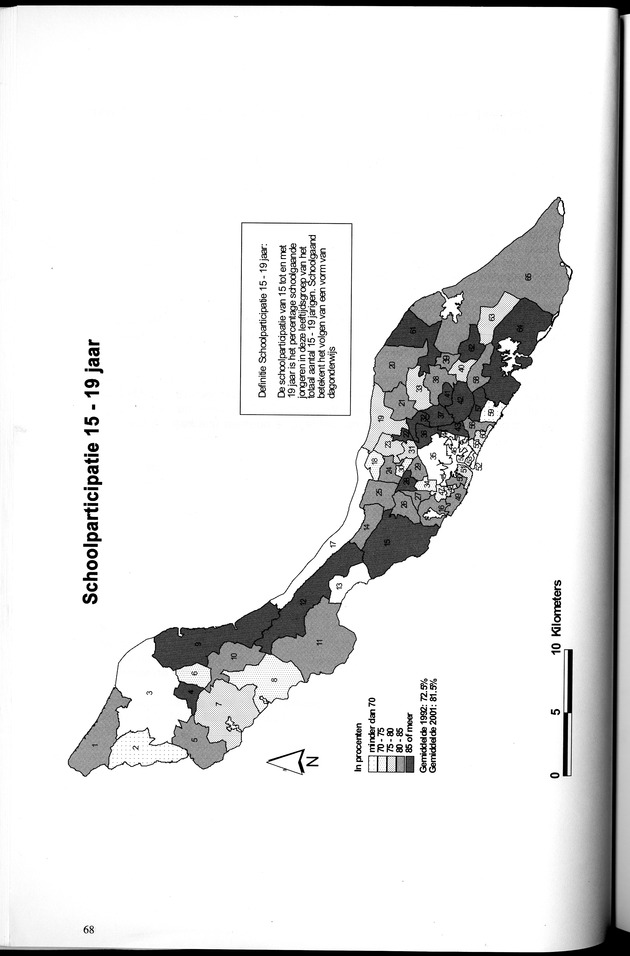 Censusatlas 2001, Curaҫao, Netherlands Antilles - Page 68