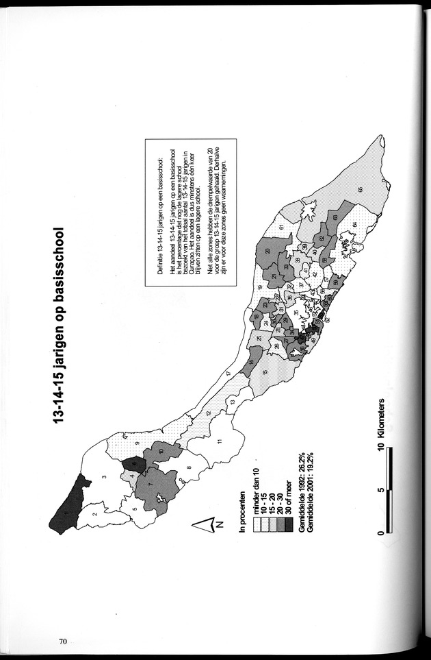 Censusatlas 2001, Curaҫao, Netherlands Antilles - Page 70