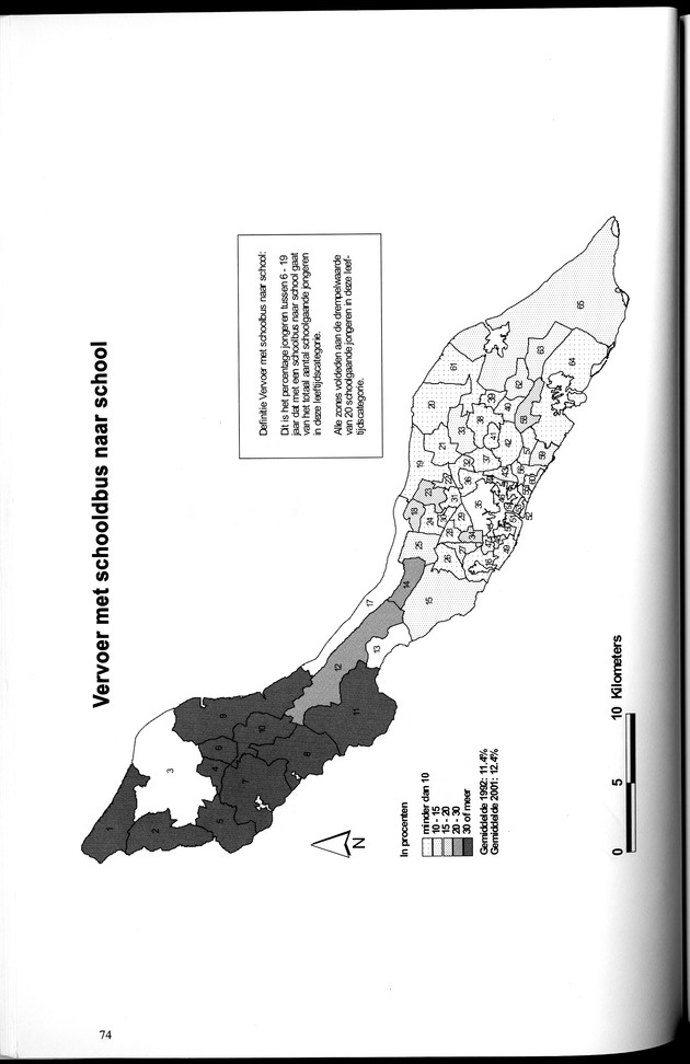 Censusatlas 2001, Curaҫao, Netherlands Antilles - Page 74