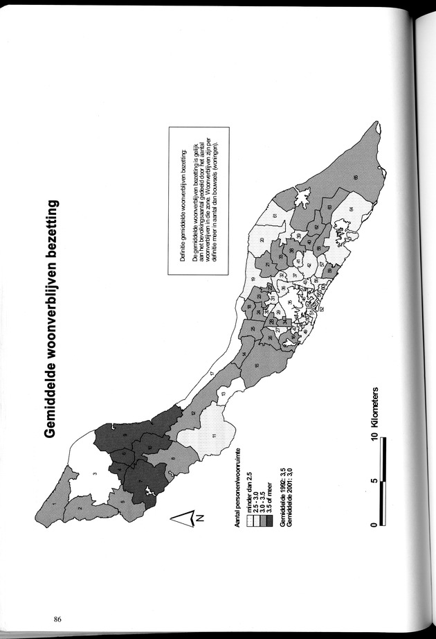 Censusatlas 2001, Curaҫao, Netherlands Antilles - Page 86