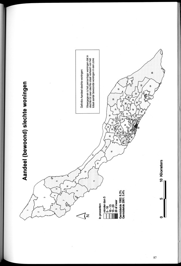 Censusatlas 2001, Curaҫao, Netherlands Antilles - Page 87