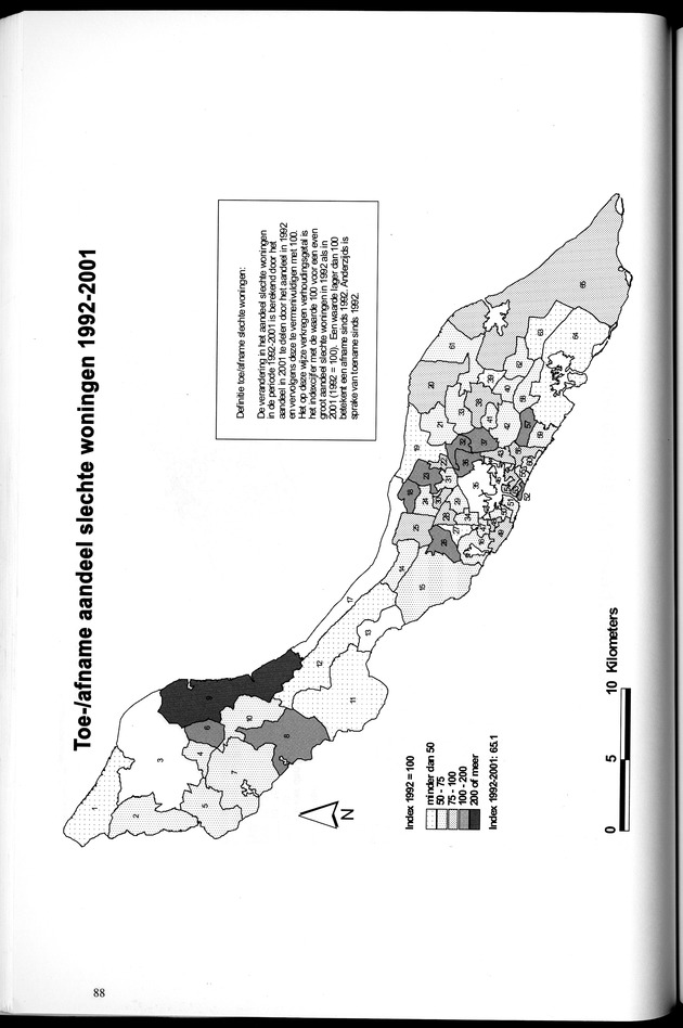Censusatlas 2001, Curaҫao, Netherlands Antilles - Page 88