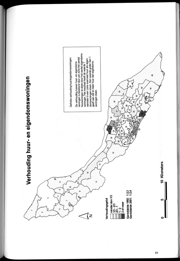 Censusatlas 2001, Curaҫao, Netherlands Antilles - Page 89