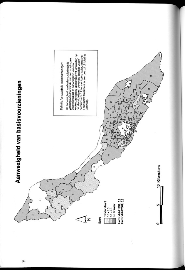 Censusatlas 2001, Curaҫao, Netherlands Antilles - Page 94