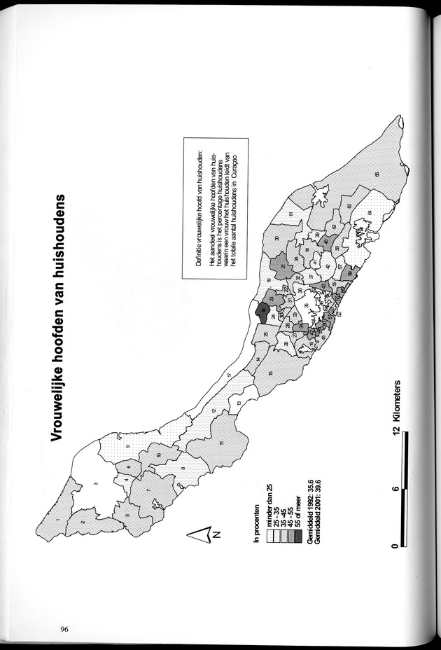 Censusatlas 2001, Curaҫao, Netherlands Antilles - Page 96