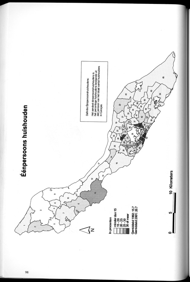Censusatlas 2001, Curaҫao, Netherlands Antilles - Page 98