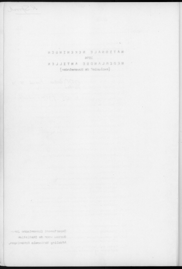Nationale Rekeningen 1974 - Blank Page