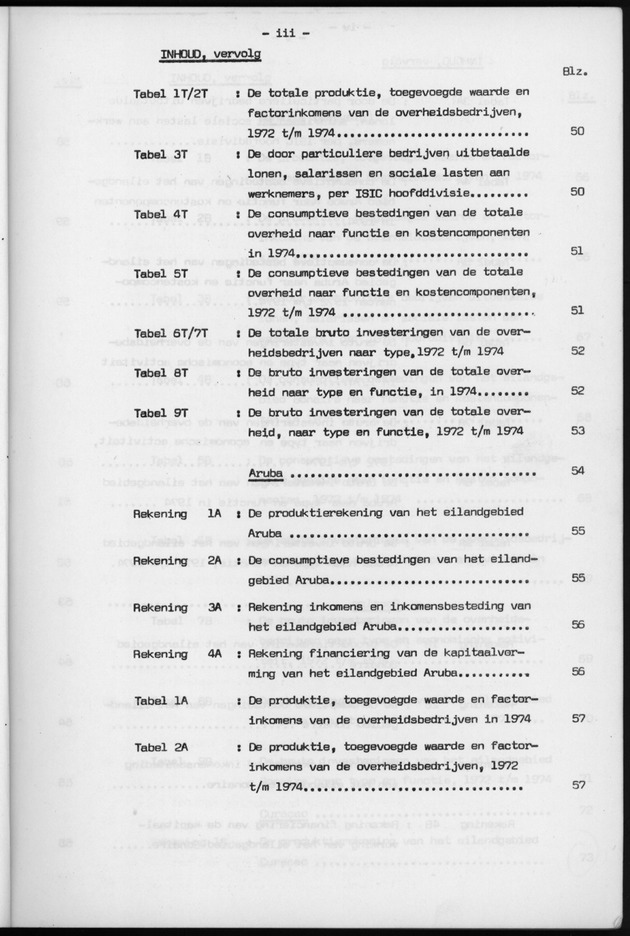 Nationale Rekeningen 1974 - Page iii