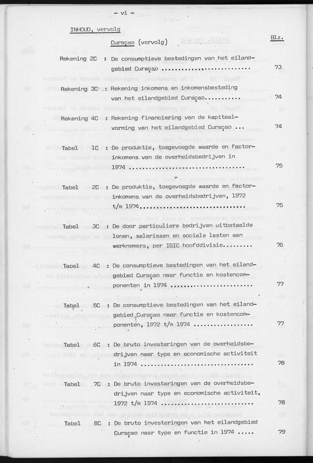 Nationale Rekeningen 1974 - Page vi