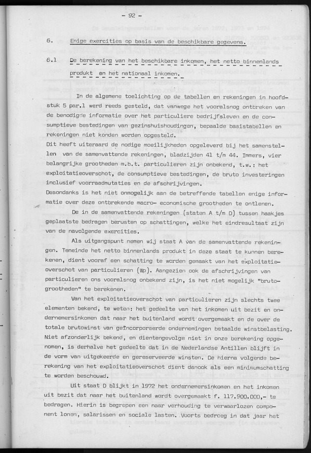Nationale Rekeningen 1974 - Page 92