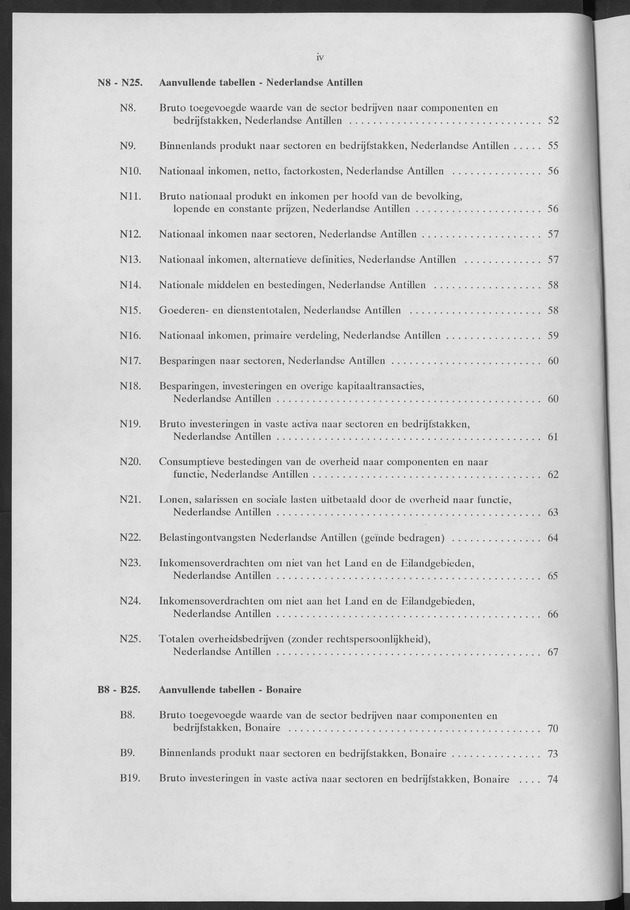 Nationale Rekeningen 1990 - Page iv
