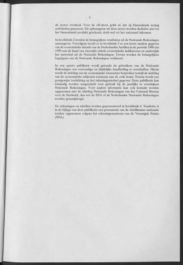 Nationale Rekeningen 1990 - Page 5