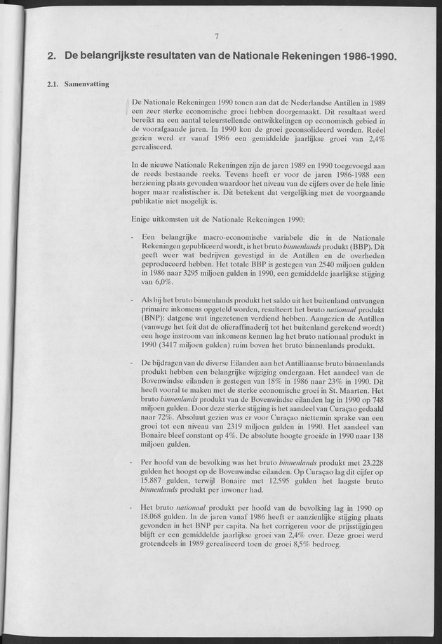 Nationale Rekeningen 1990 - Page 7