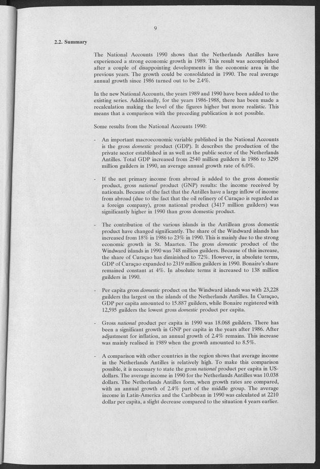 Nationale Rekeningen 1990 - Page 9