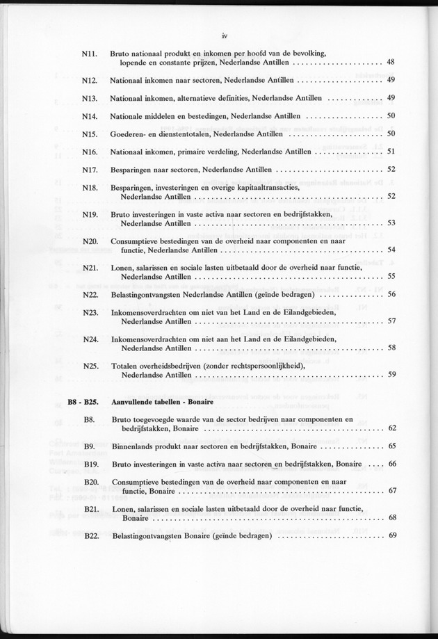 Nationale Rekeningen 1991 - Page iv