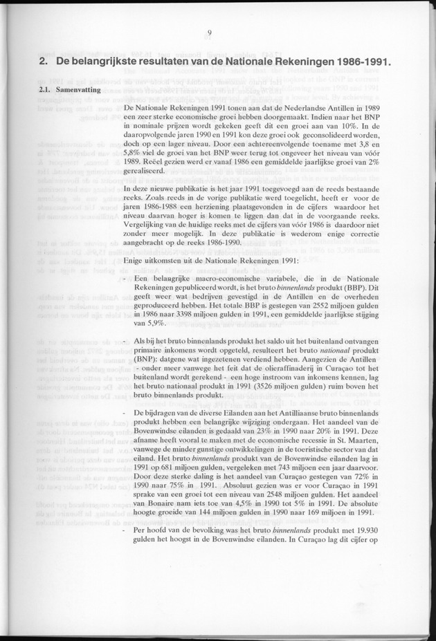Nationale Rekeningen 1991 - Page 9