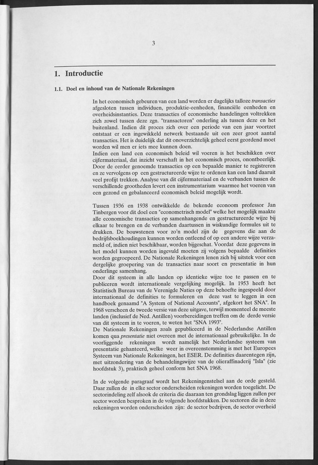 Nationale Rekeningen Nederlandse Antillen 1992 - Page 3
