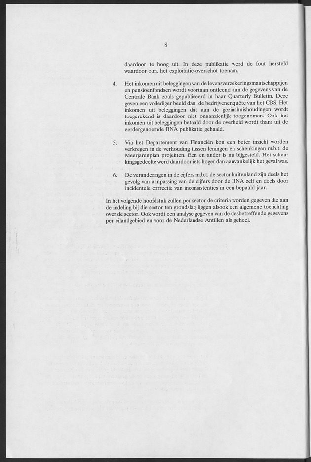 Nationale Rekeningen Nederlandse Antillen 1992 - Page 8
