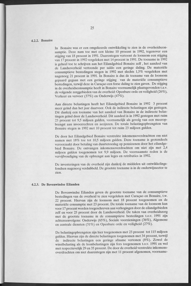 Nationale Rekeningen Nederlandse Antillen 1992 - Page 25