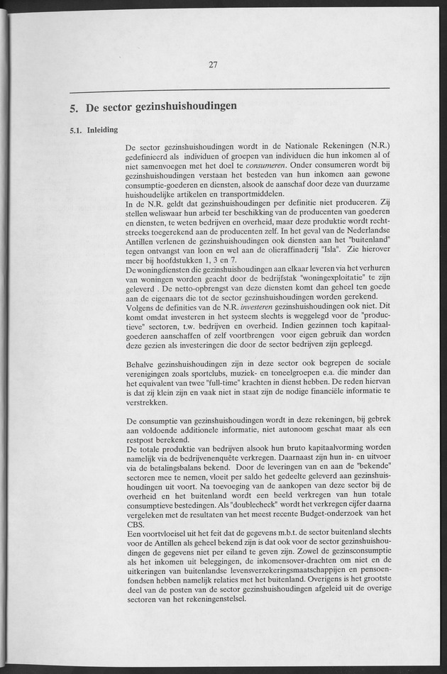Nationale Rekeningen Nederlandse Antillen 1992 - Page 27