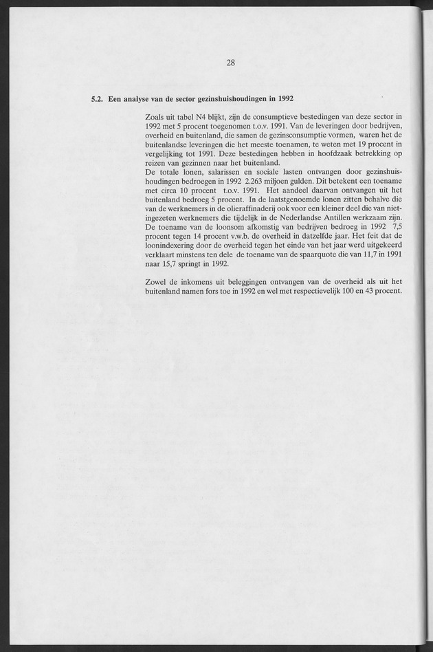 Nationale Rekeningen Nederlandse Antillen 1992 - Page 28