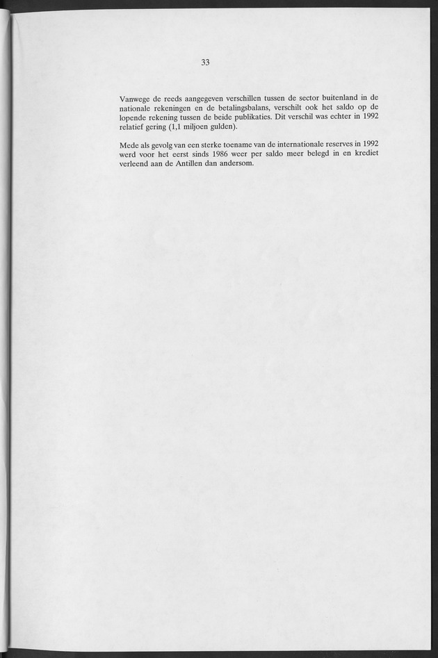 Nationale Rekeningen Nederlandse Antillen 1992 - Page 33