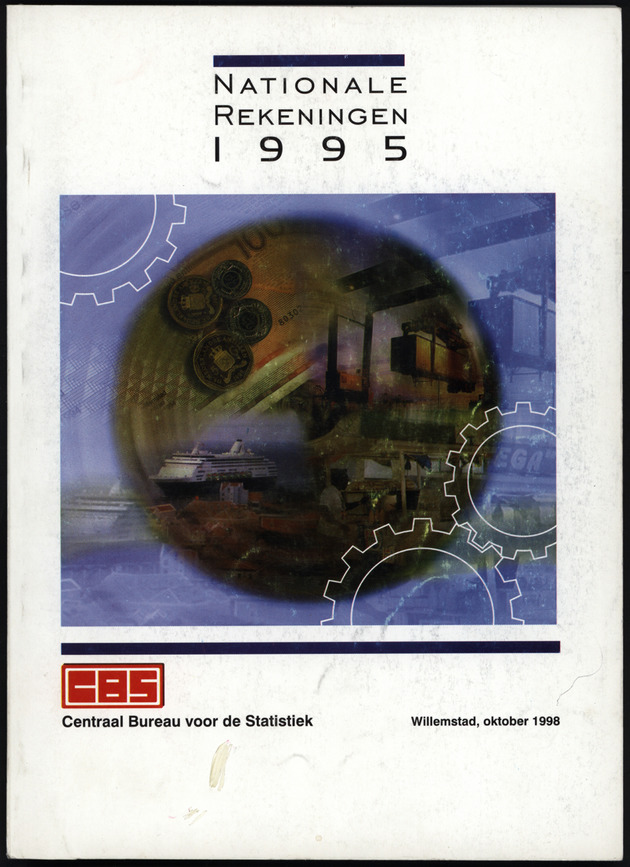 Nationale Rekeningen 1995 - Front Cover