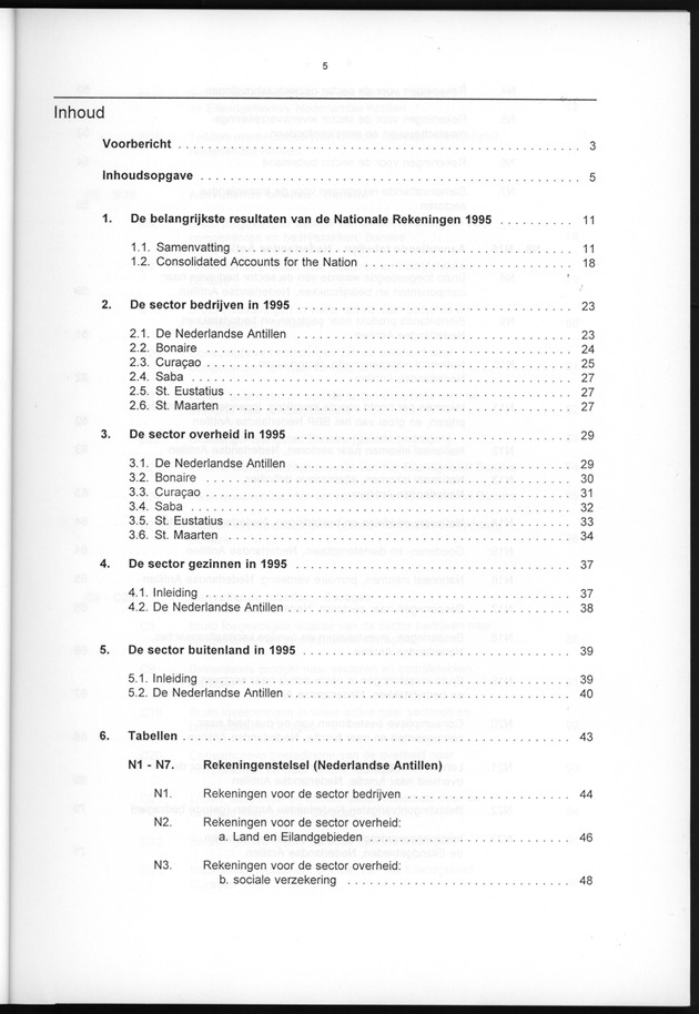 Nationale Rekeningen 1995 - Page 5