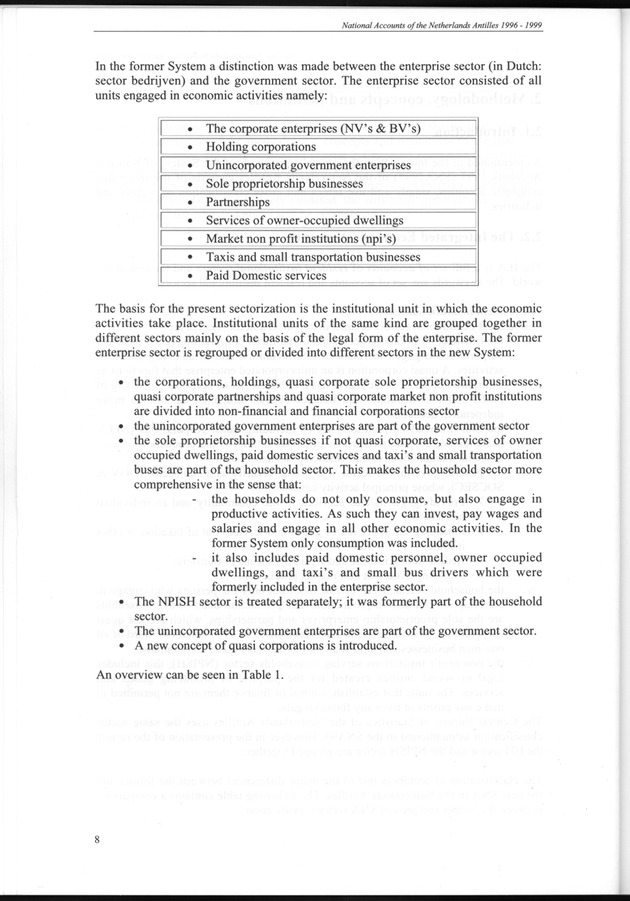 National Accounts Netherlands Antilles 1996-1999 - Page 8