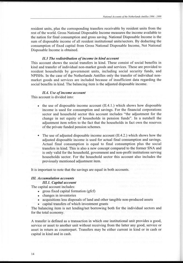 National Accounts Netherlands Antilles 1996-1999 - Page 14