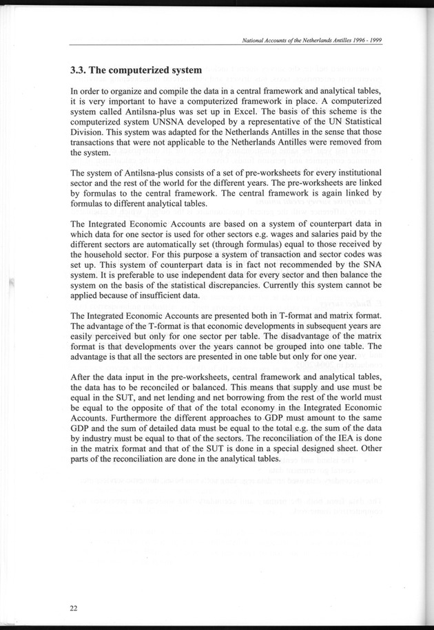 National Accounts Netherlands Antilles 1996-1999 - Page 22
