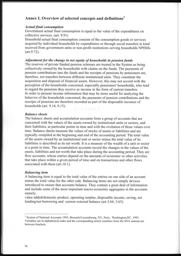 National Accounts Netherlands Antilles 1996-1999 - Page 76