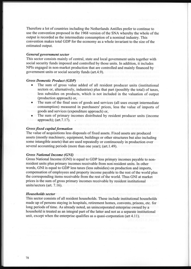 National Accounts Netherlands Antilles 1996-1999 - Page 78