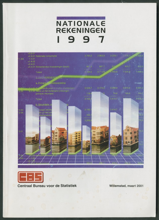 Nationale Rekeningen 1997 - Front Cover