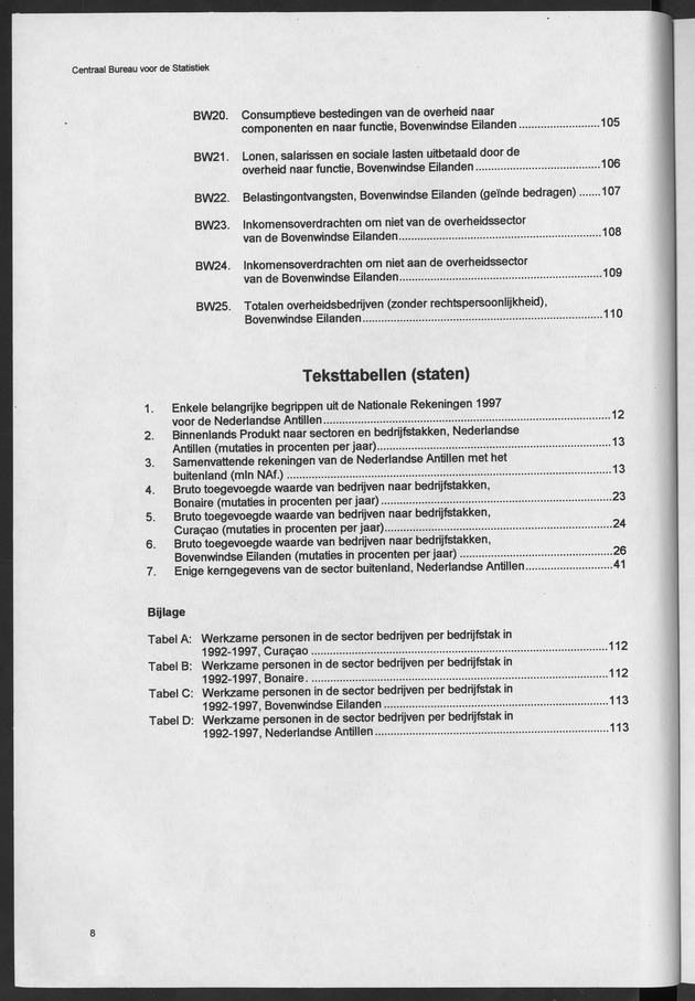 Nationale Rekeningen 1997 - Page 8