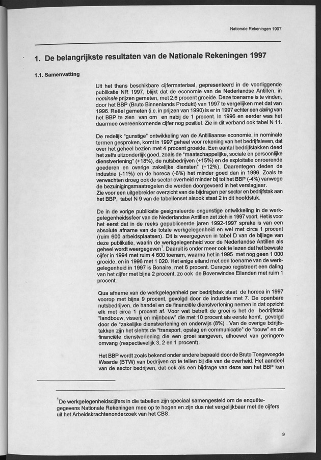 Nationale Rekeningen 1997 - Page 9