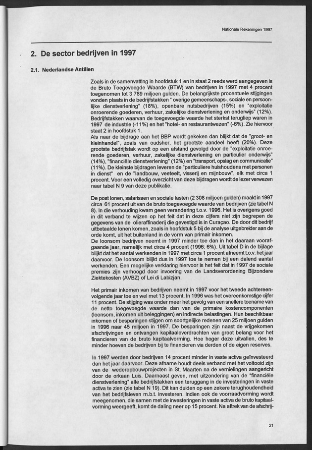 Nationale Rekeningen 1997 - Page 21