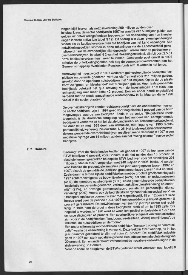 Nationale Rekeningen 1997 - Page 22