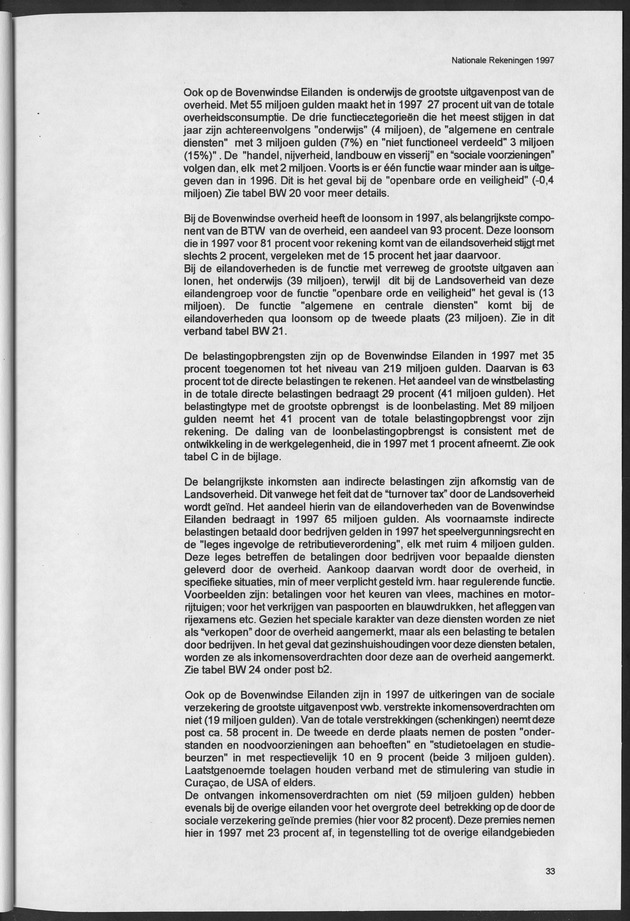 Nationale Rekeningen 1997 - Page 33