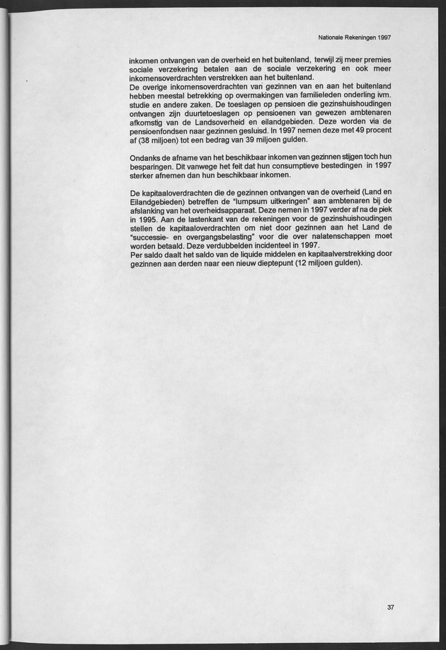 Nationale Rekeningen 1997 - Page 37